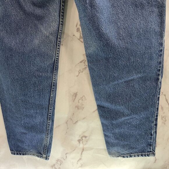 Vintage Levis Jeans Womens 34x31 Y2K 550 Relaxed High Rise Tapered Leg Mom Denim - Picture 7 of 12